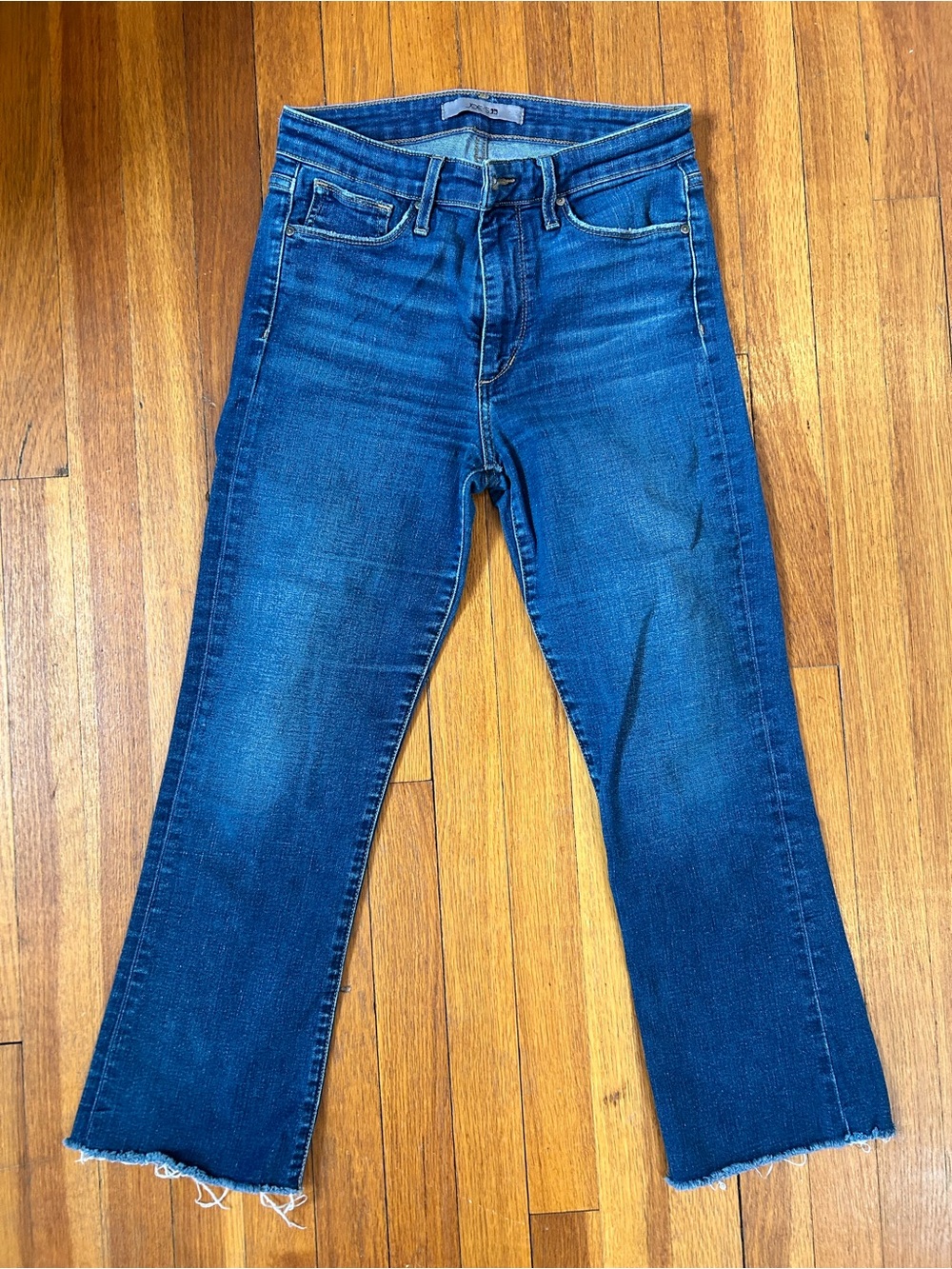 Joe’s Jeans / Size 28 - Women's Mid-Blue High Rise 26” Crop Bootcut Jeans